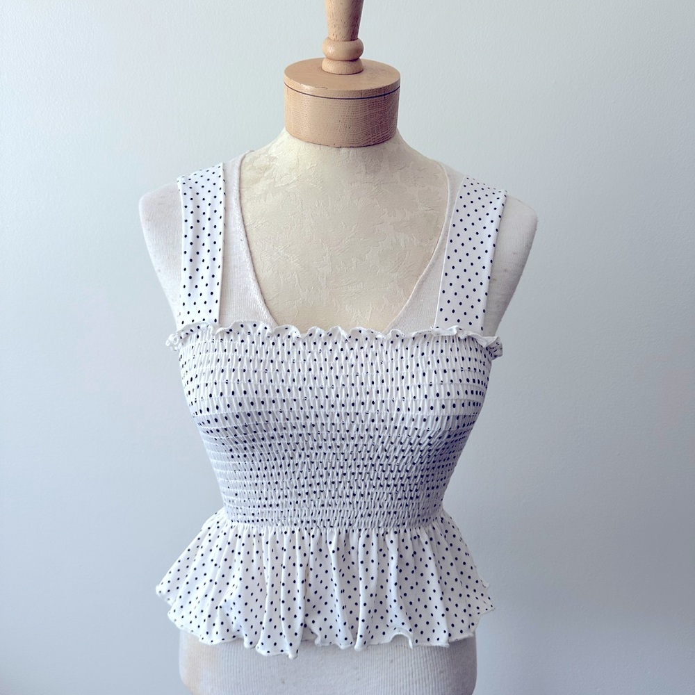 Urban Outfitters Women’s Small Polka Dot Tank Top